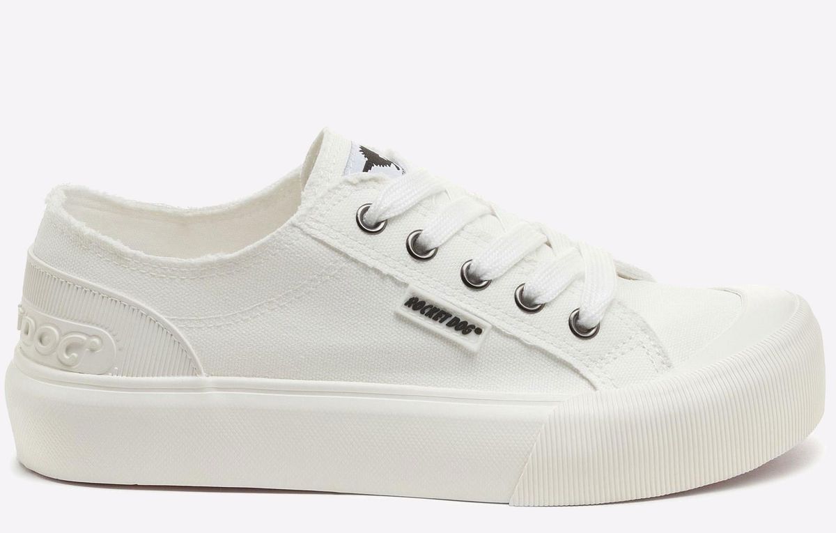 Plateau-Low-Tops mit Fransenkante