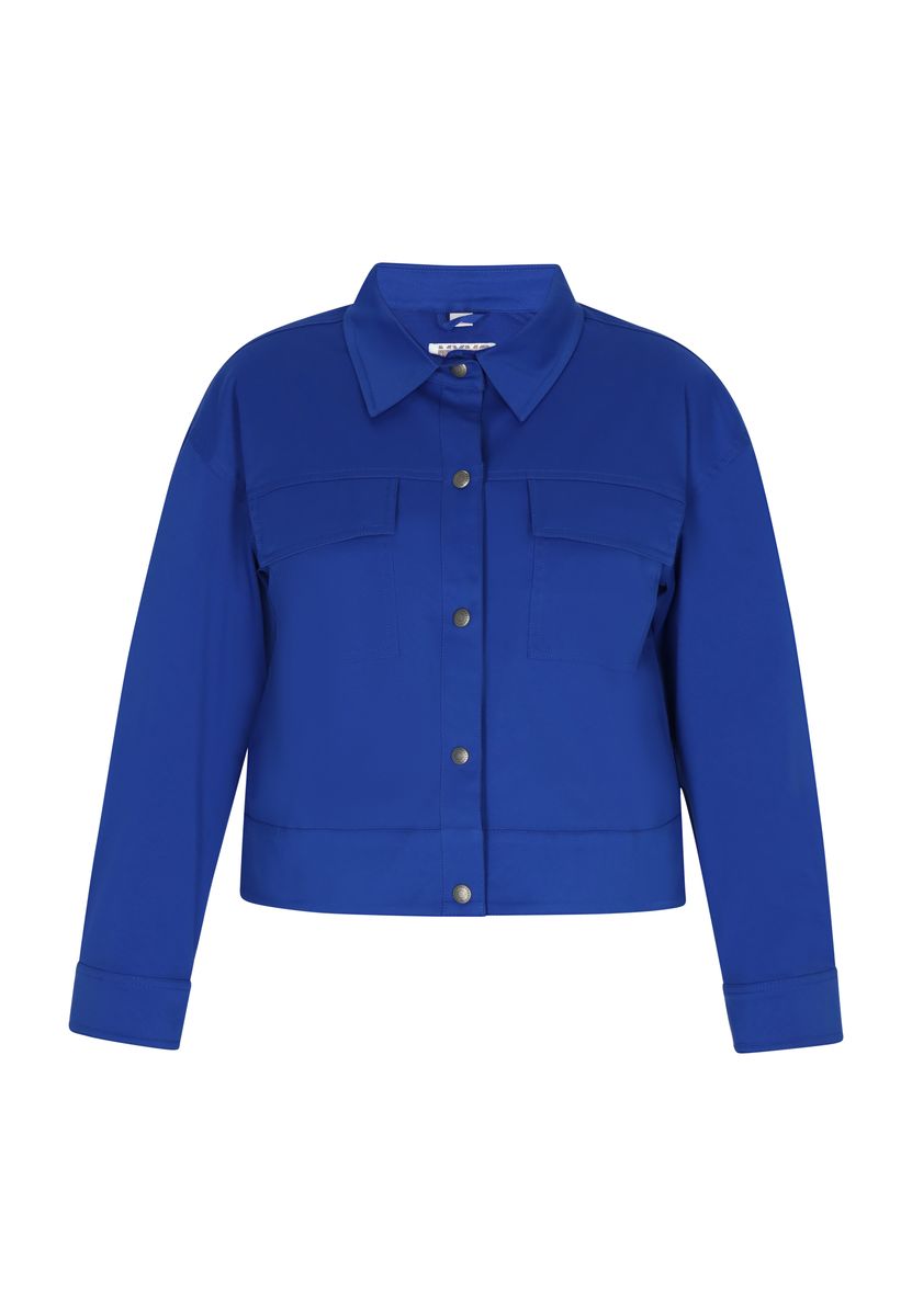Verkürzte Utility-Jacke mit Taschen