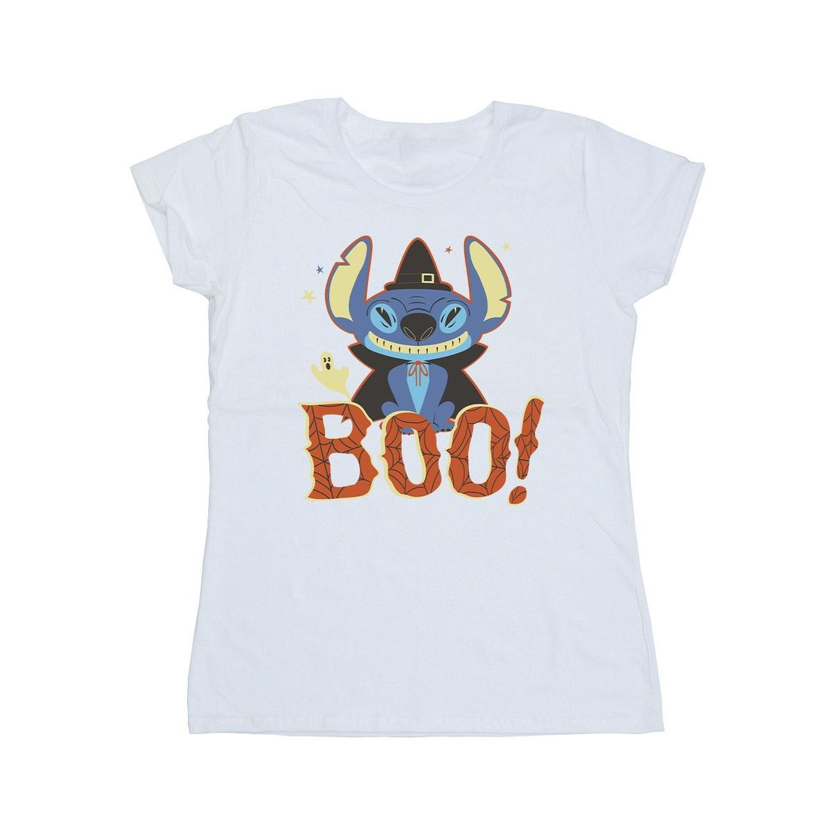 Stitch Vampir Halloween Grafik-Oberteil