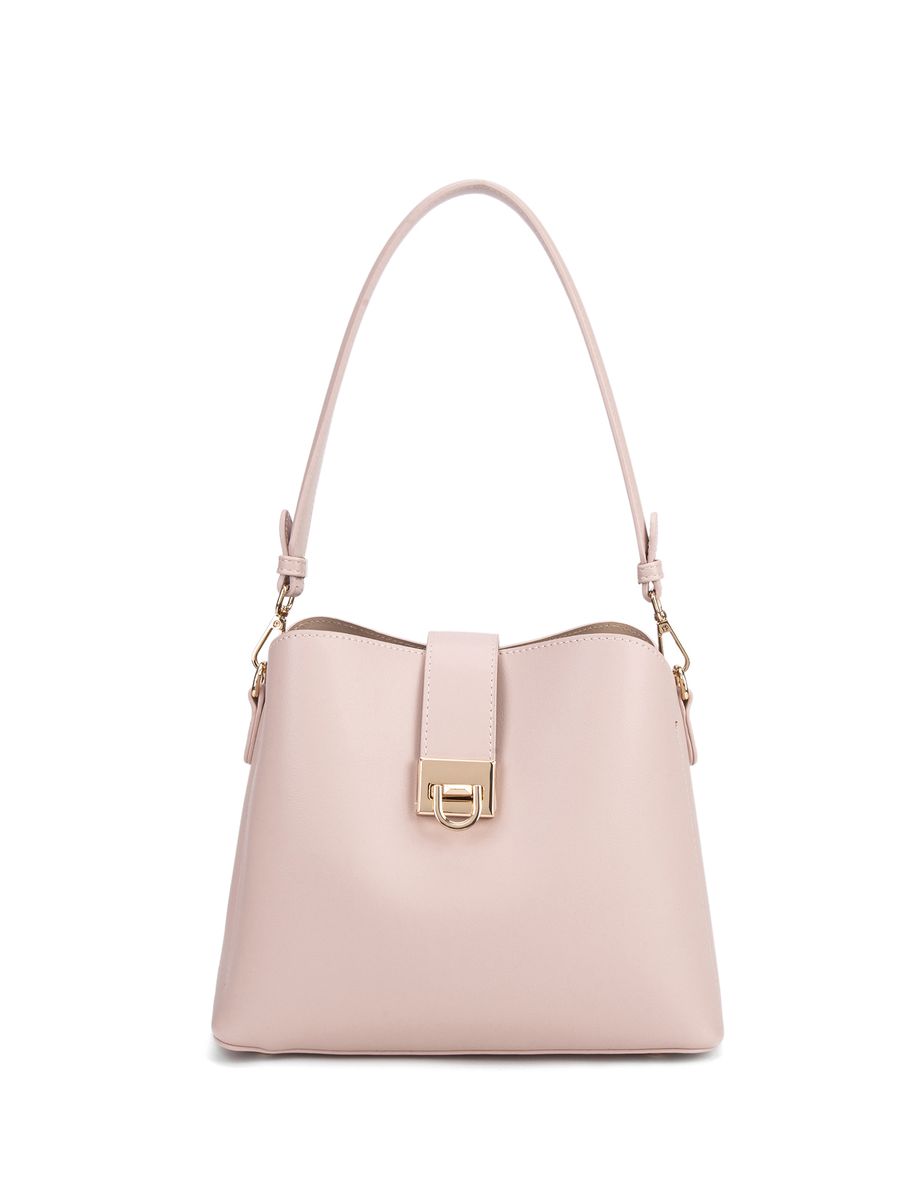 Elegante Beuteltasche mit Metallverschluss