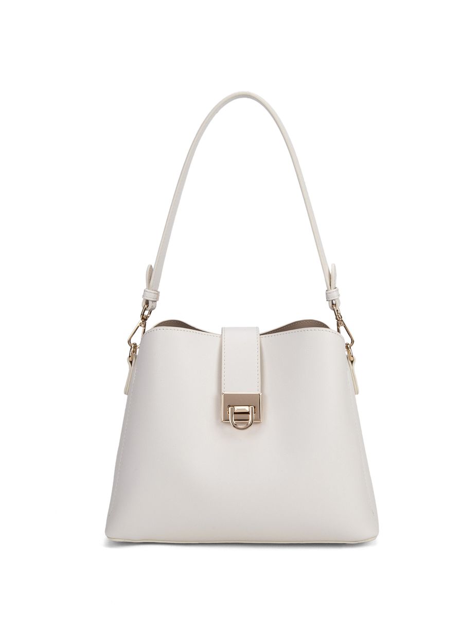 Elegante Beuteltasche mit Metallverschluss