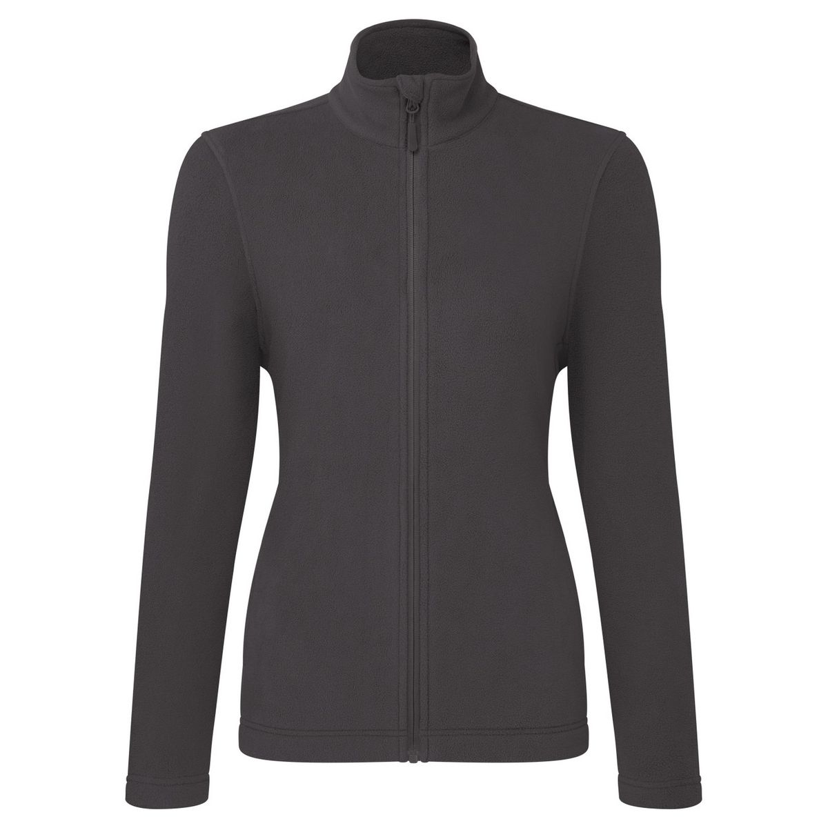 Recycelte Microfleece-Schicht mit Reißverschluss