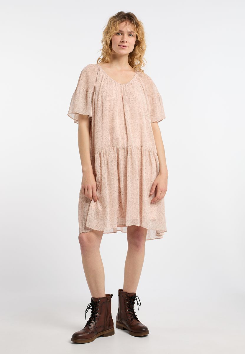 Luftiges Midikleid mit Paisleymuster