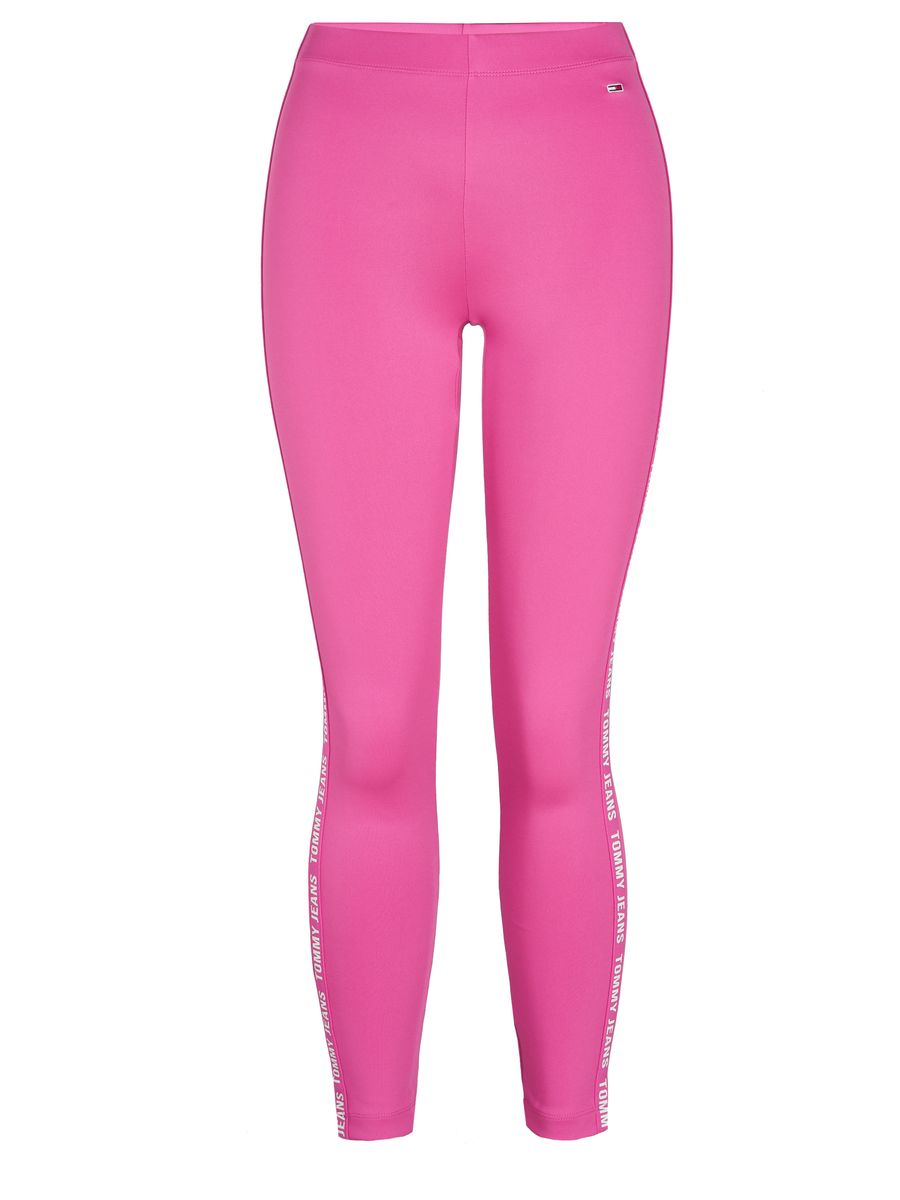 Leggings mit hoher Taille und Logostreifen