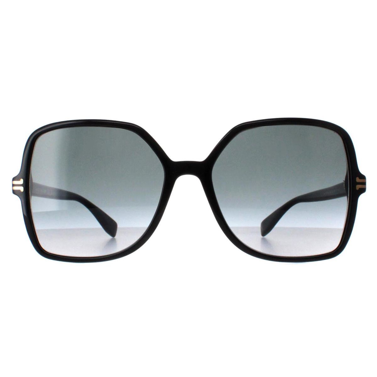 Oversized Quadratische Sonnenbrille mit Farbverlauf