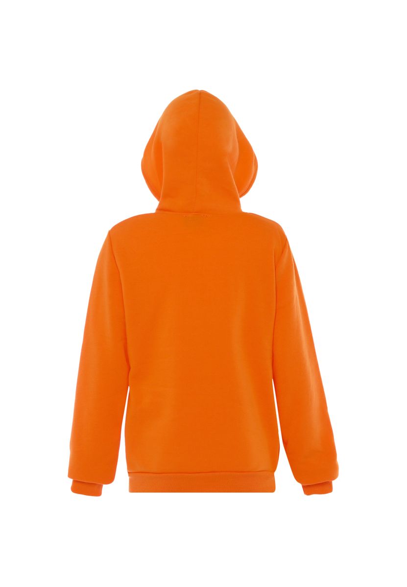 Klassische Sweatshirtjacke mit Kapuze