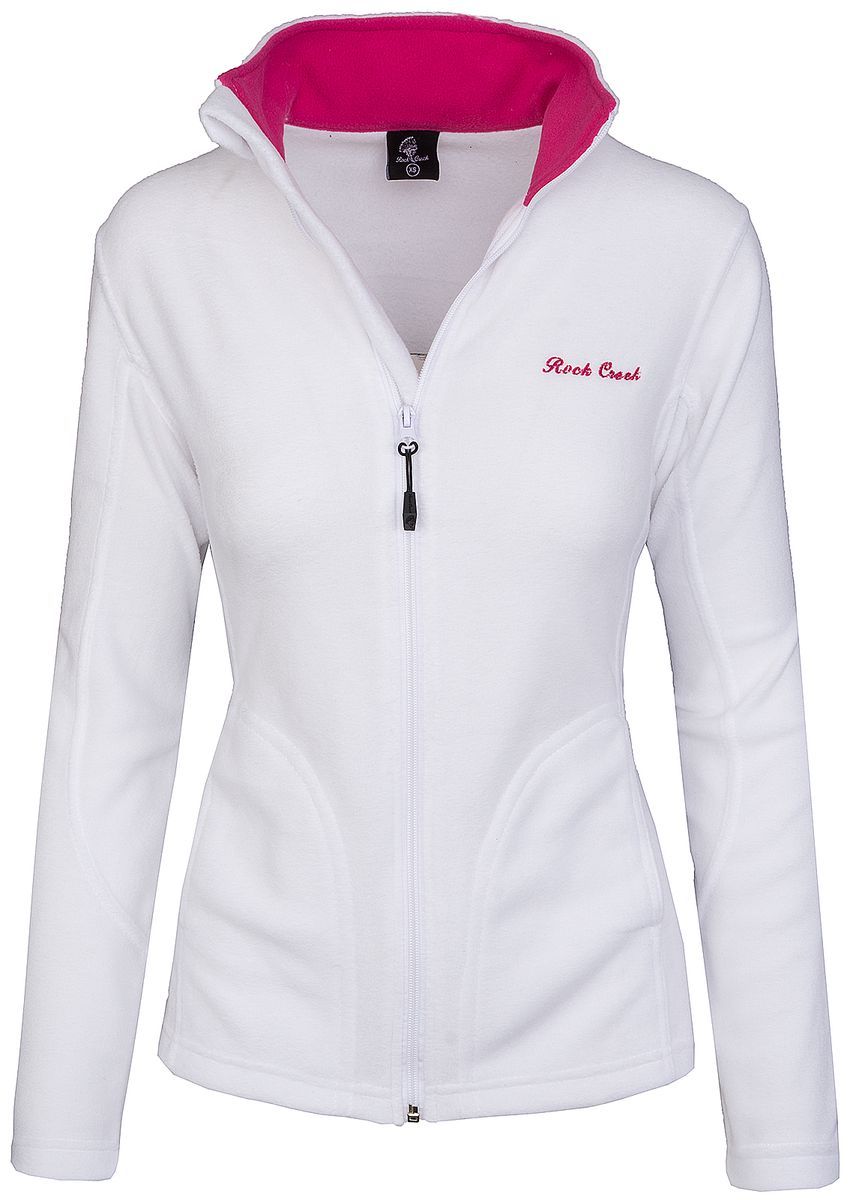 Leichte Fleecejacke mit Reißverschluss
