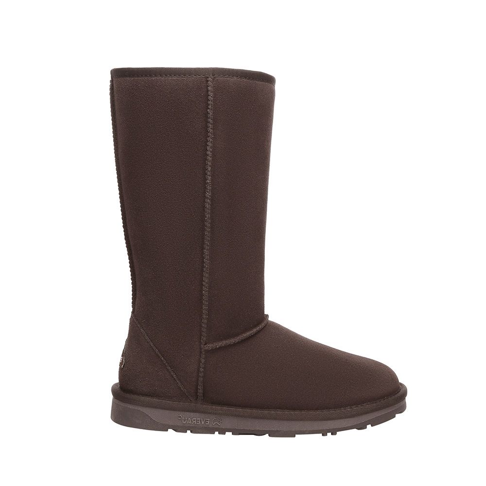 Klassische Hohe Lammfellstiefel