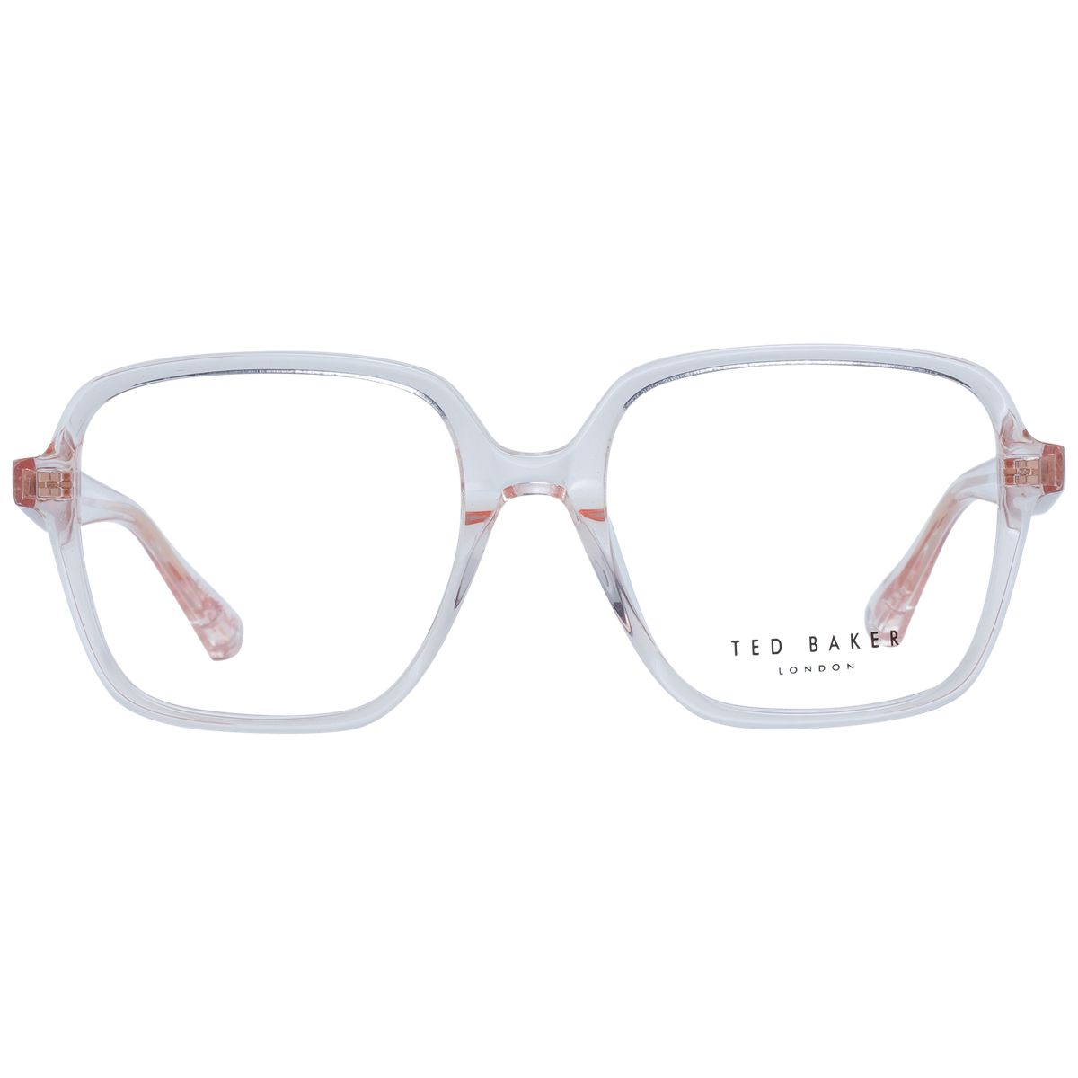 Transparente quadratische Korrekturbrille