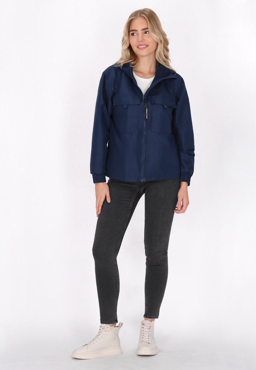 Funktionale Utility-Jacke mit Kapuze