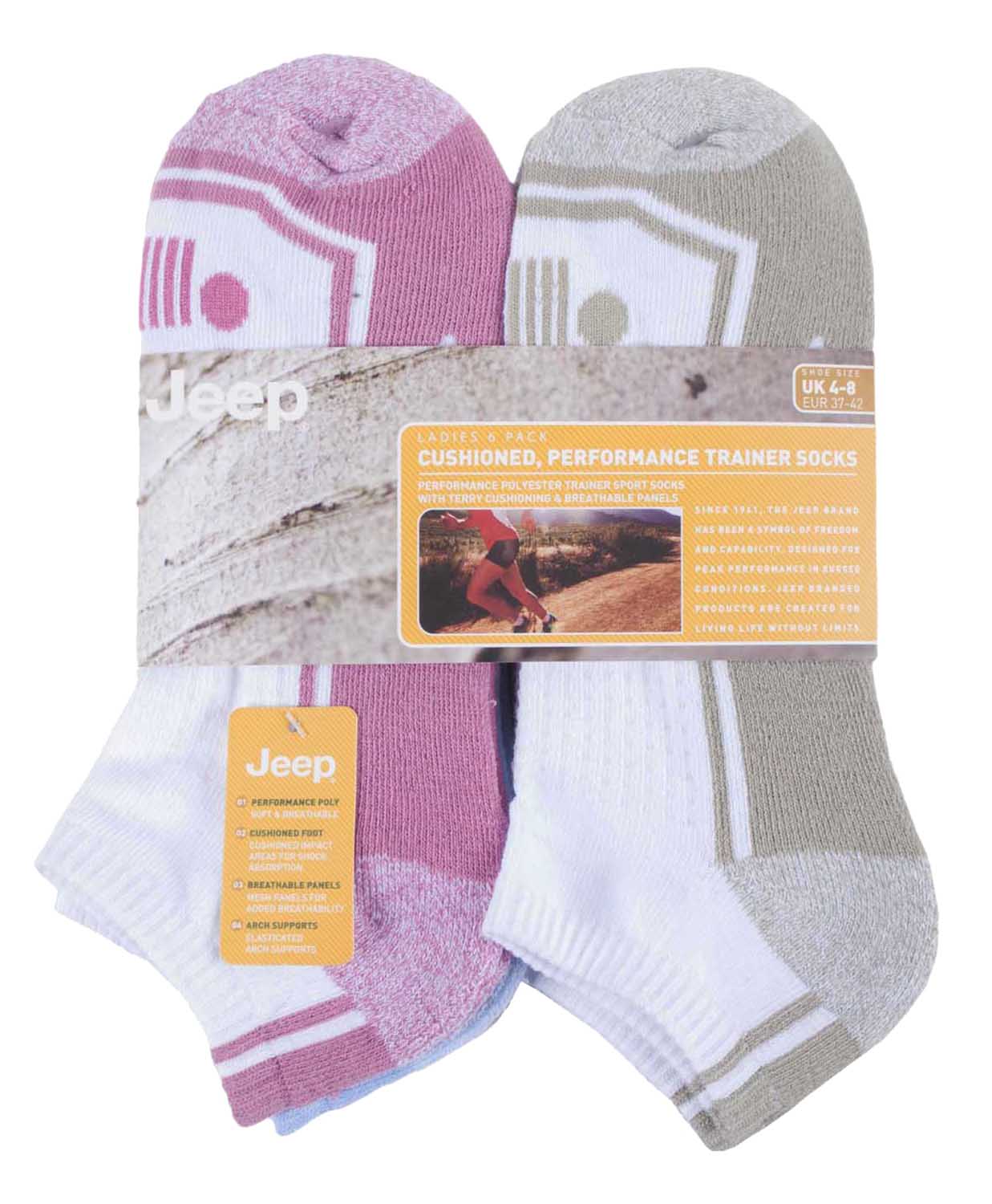 Gepolsterte Low Ankle Performance Socken