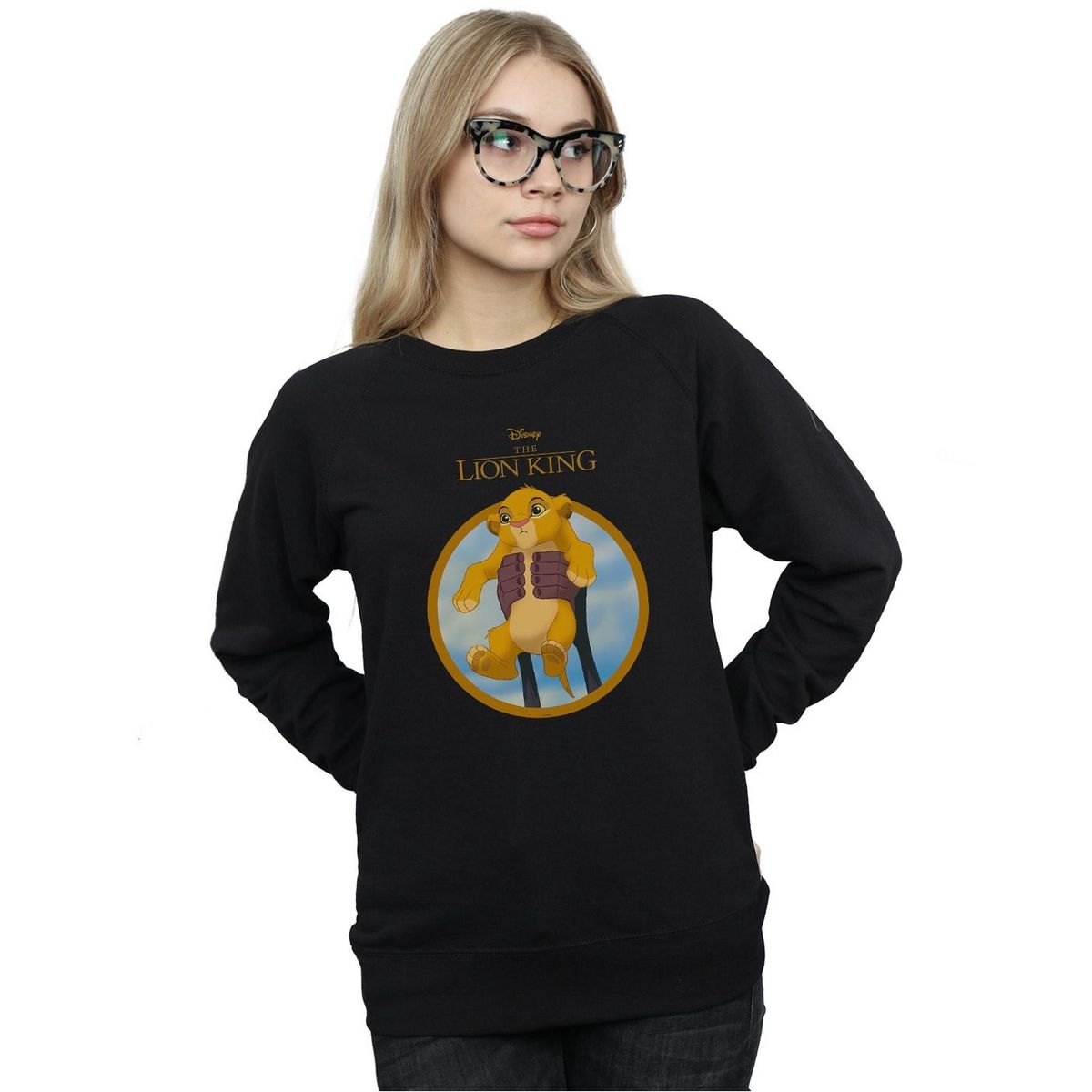 Lion King Simba Grafik Sweatshirt