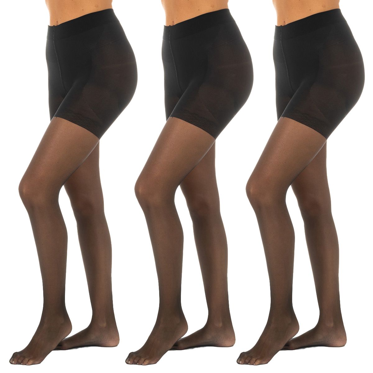 Formende Transparente Tights mit Kontrolleffekt