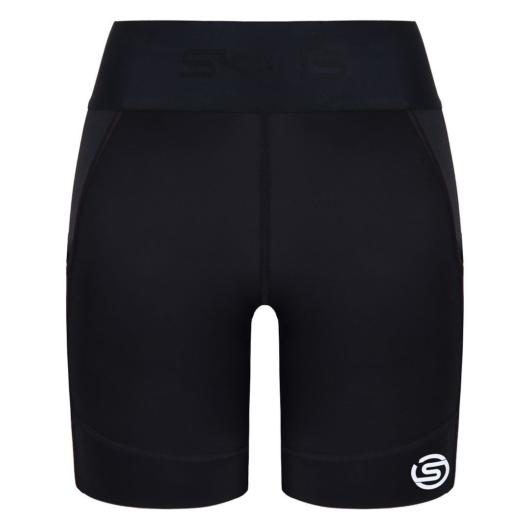 Hochtaillierte Kompressions-Trainingsshorts