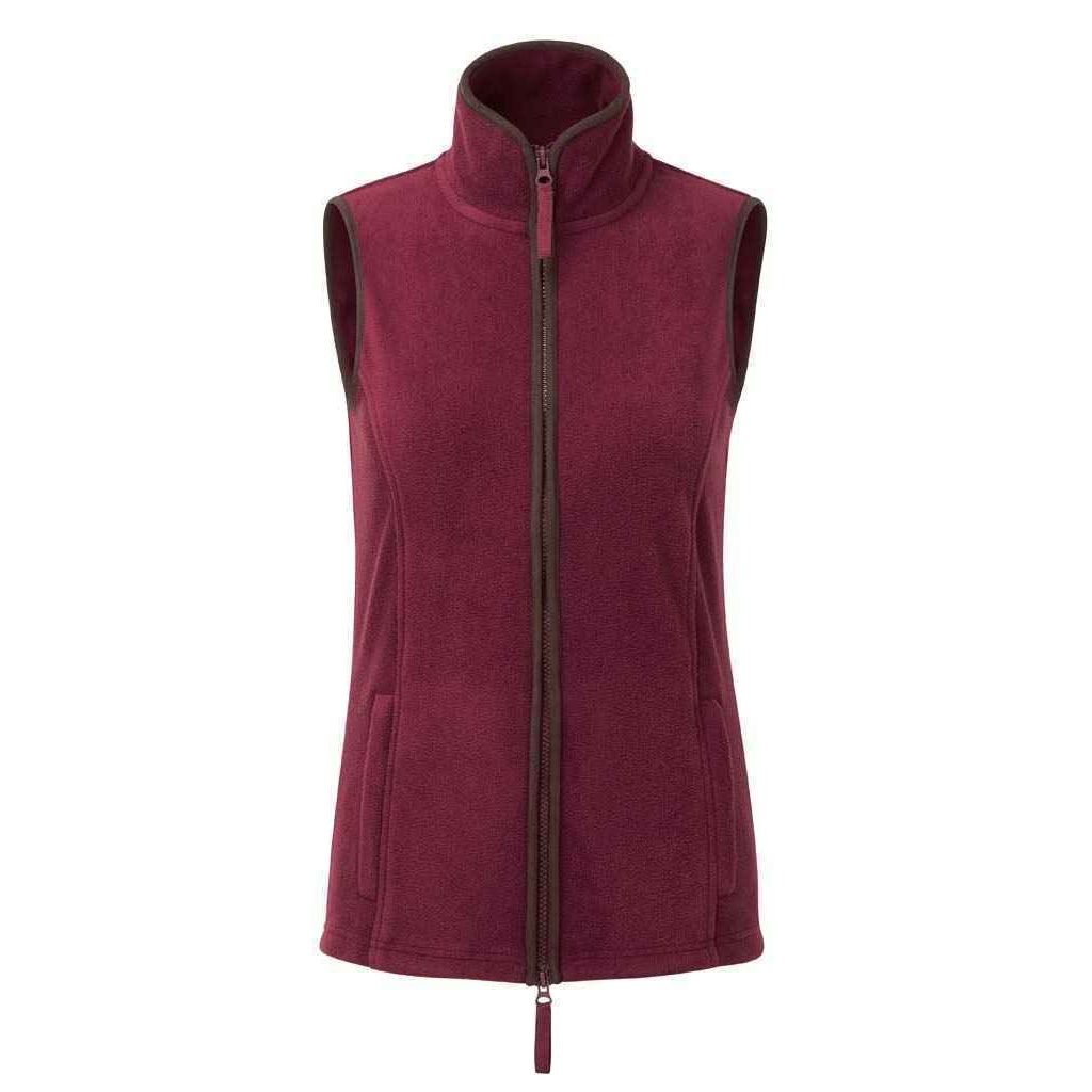 Artisan Fleece-Weste mit Reißverschluss