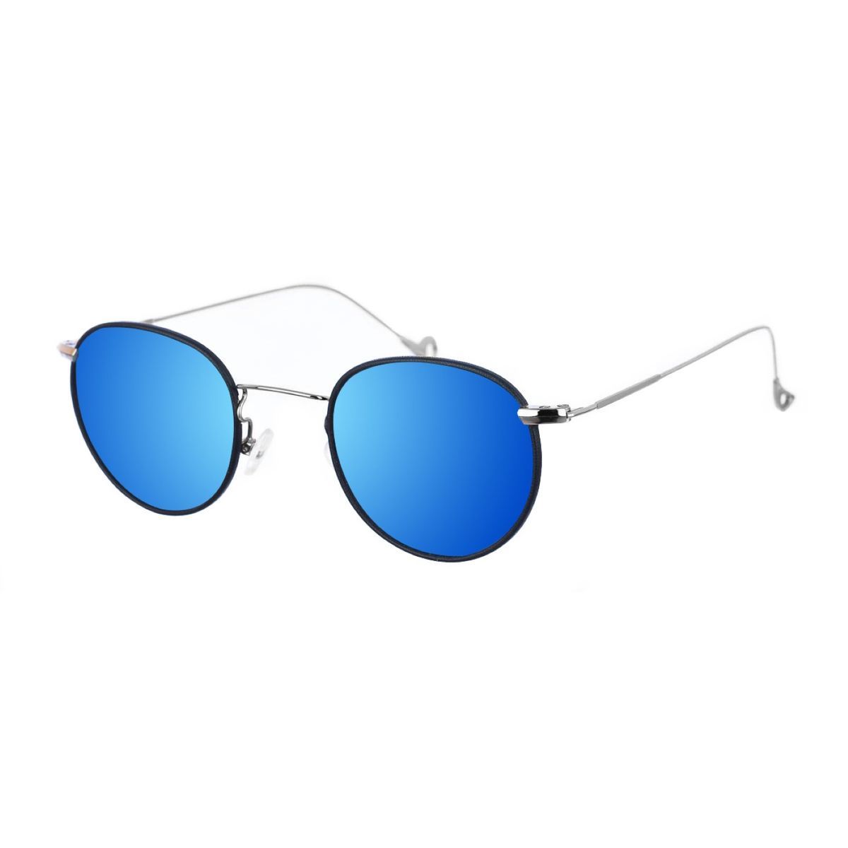 Runde Metall-Polarisierte Sonnenbrille