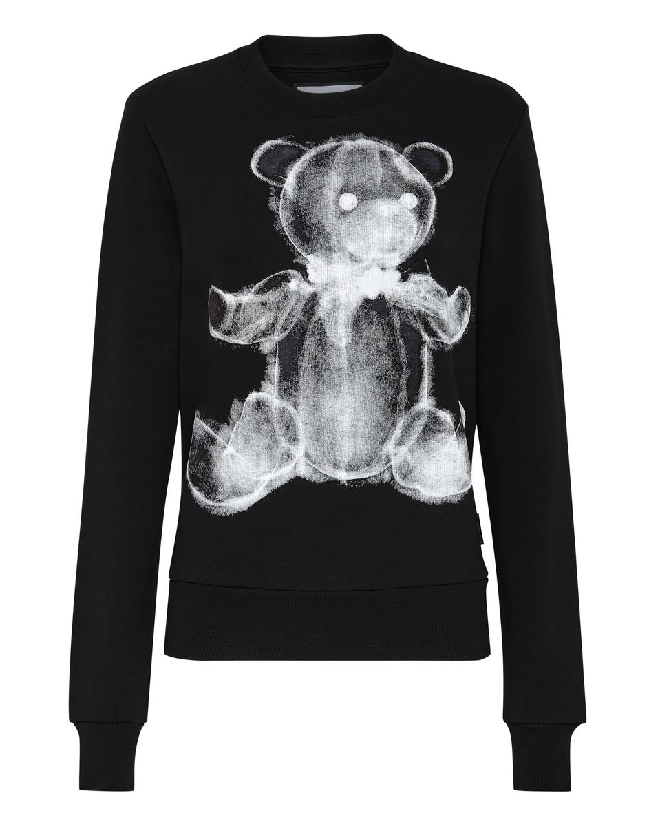 Ikonisches Sweatshirt mit Teddybär-Print