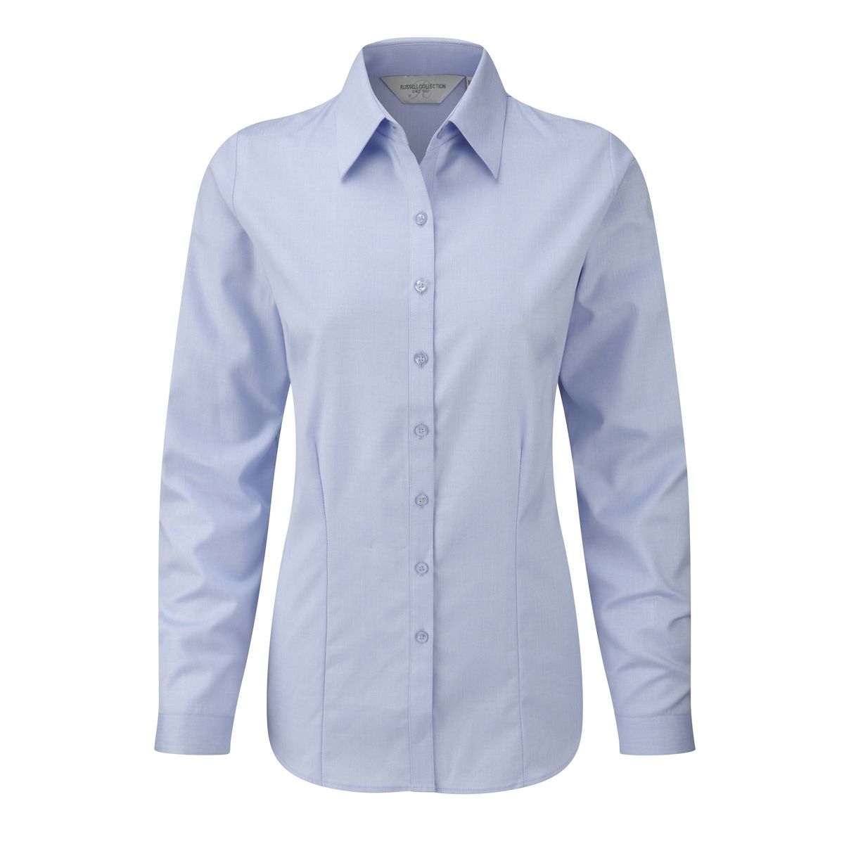 Taillierte Business-Bluse mit Langarm