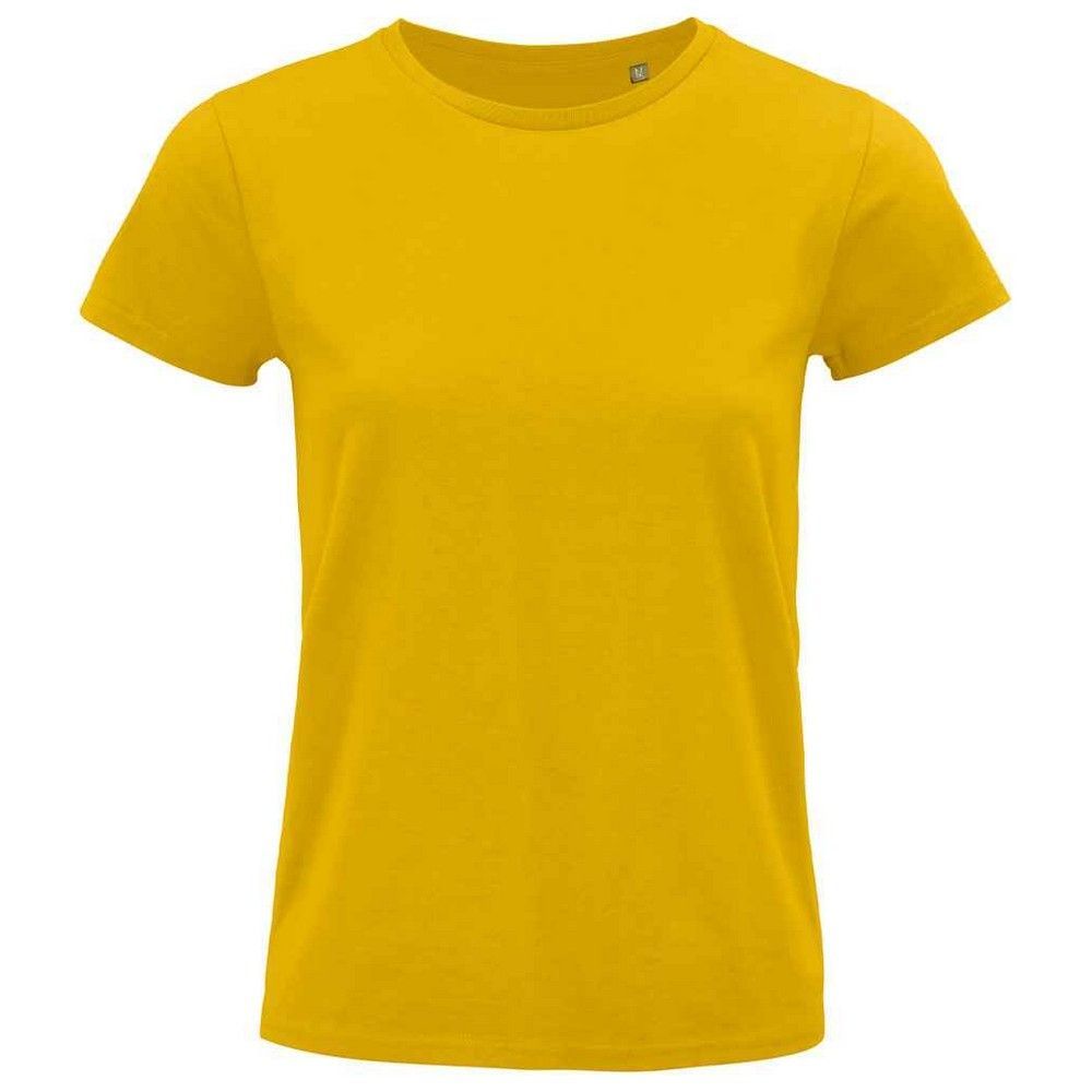 Schmal geschnittenes Bio-Baumwolle T-Shirt
