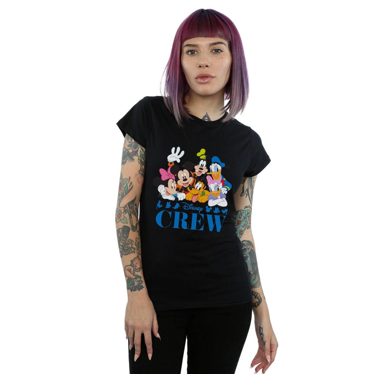 Disney Charaktere Grafik Crew T-Shirt