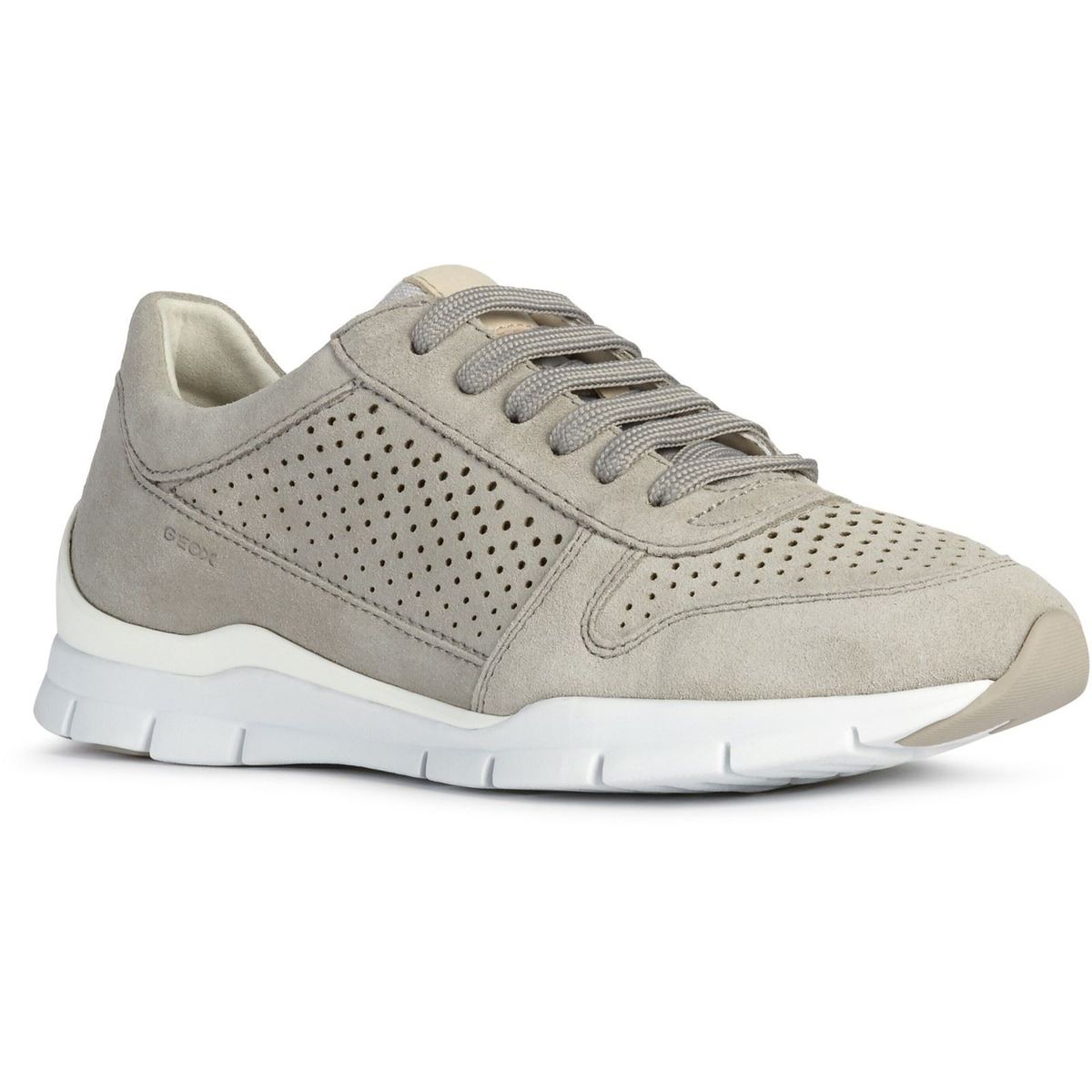 Perforierte Sneaker im Laufschuh-Stil
