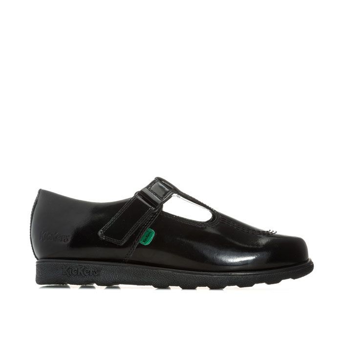 Lackleder T-Steg Schuhe