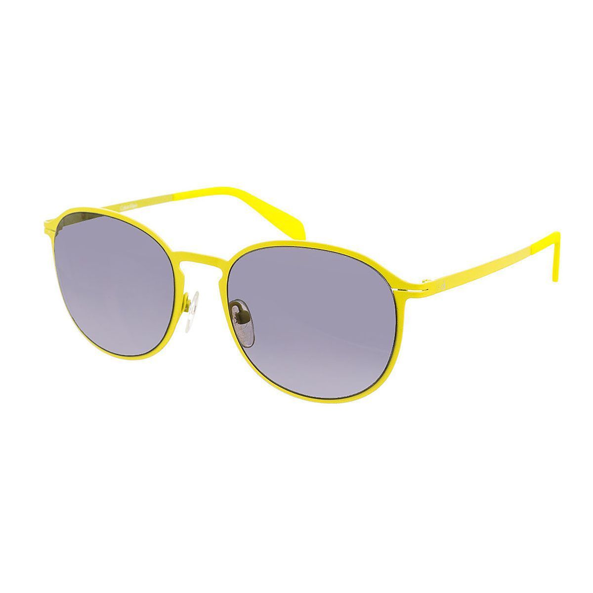 Ovale Sonnenbrille mit Metallrahmen