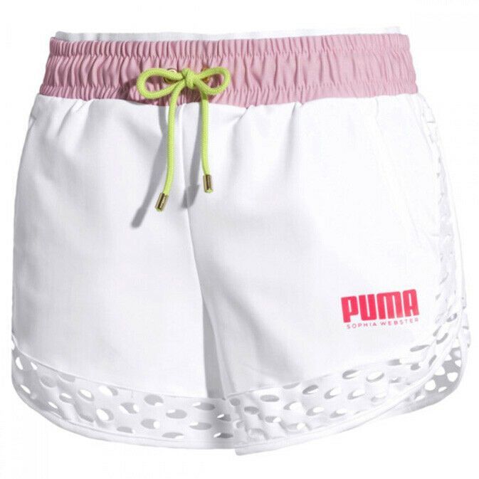 Sportliche Shorts mit Lochmuster-Saum