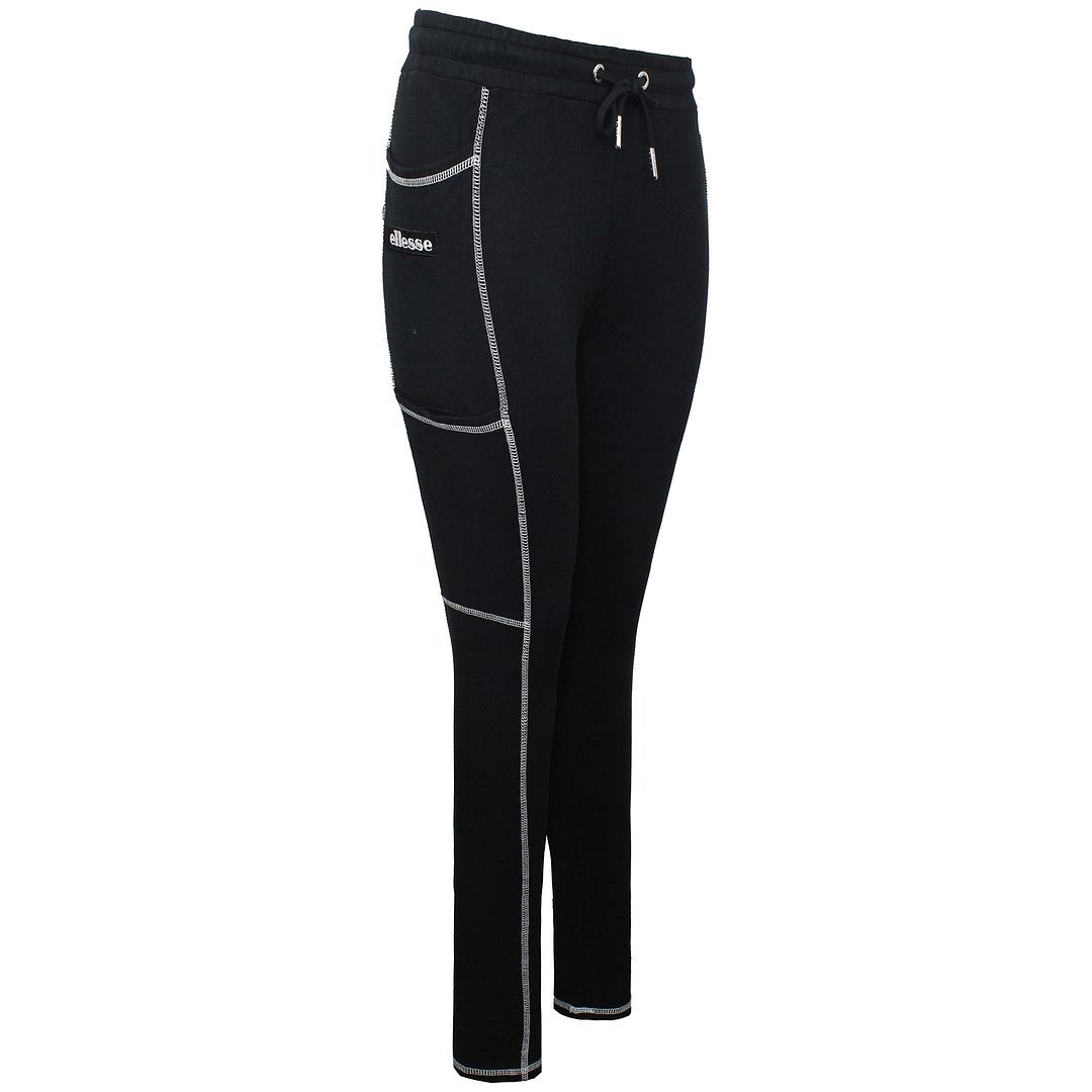 High-Waist-Leggings mit Kontrastnähten und Taschen