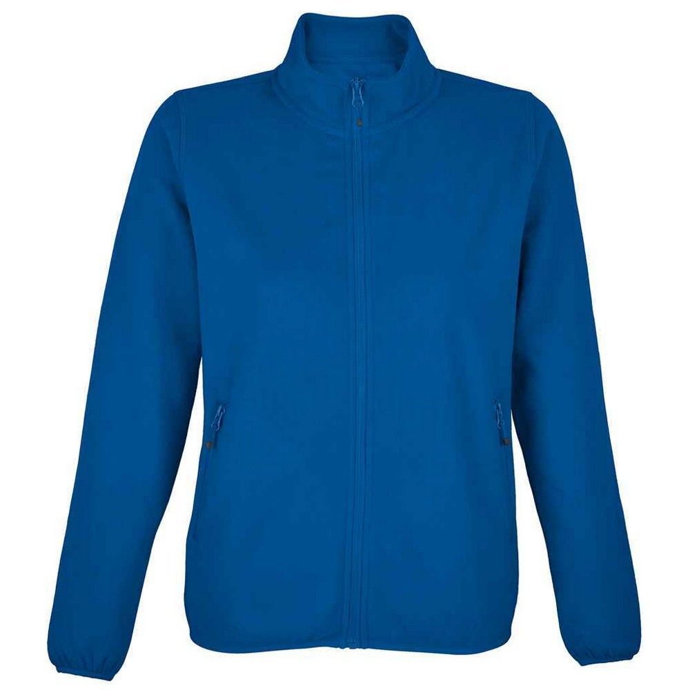 Recycelte Microfleece-Jacke mit Reißverschluss