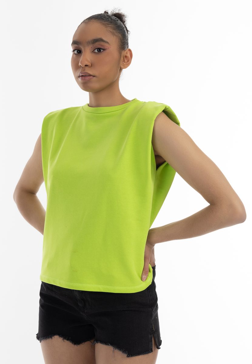 Sweatshirt mit elastischem Saum