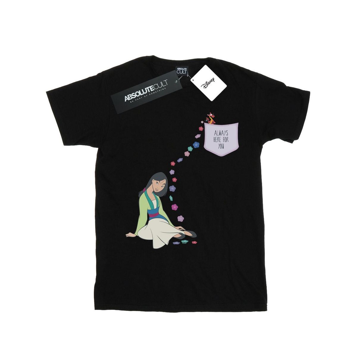 Mulan Grafik-Shirt im Boyfriend-Schnitt