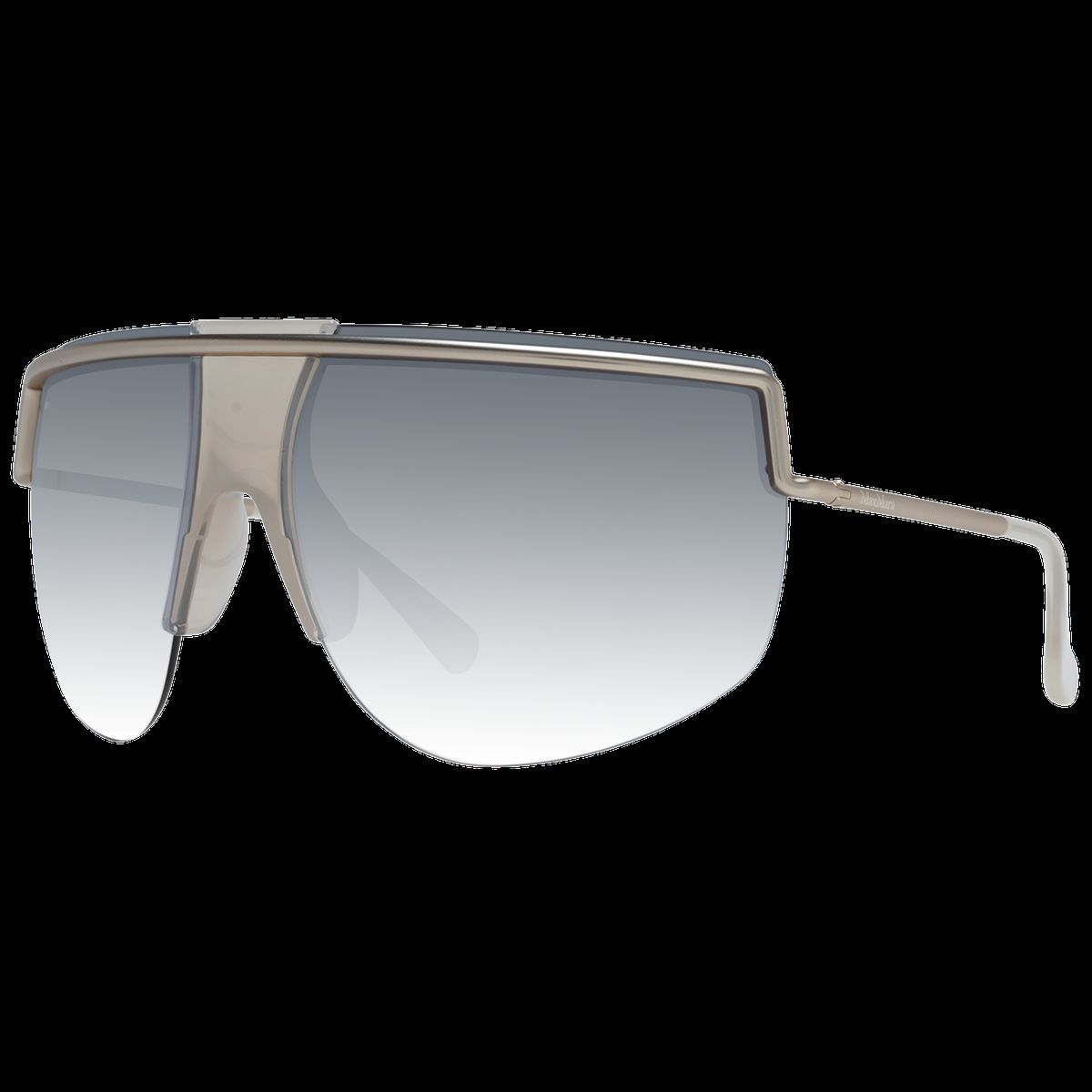 Markante Shield-Sonnenbrille im Pilotenstil