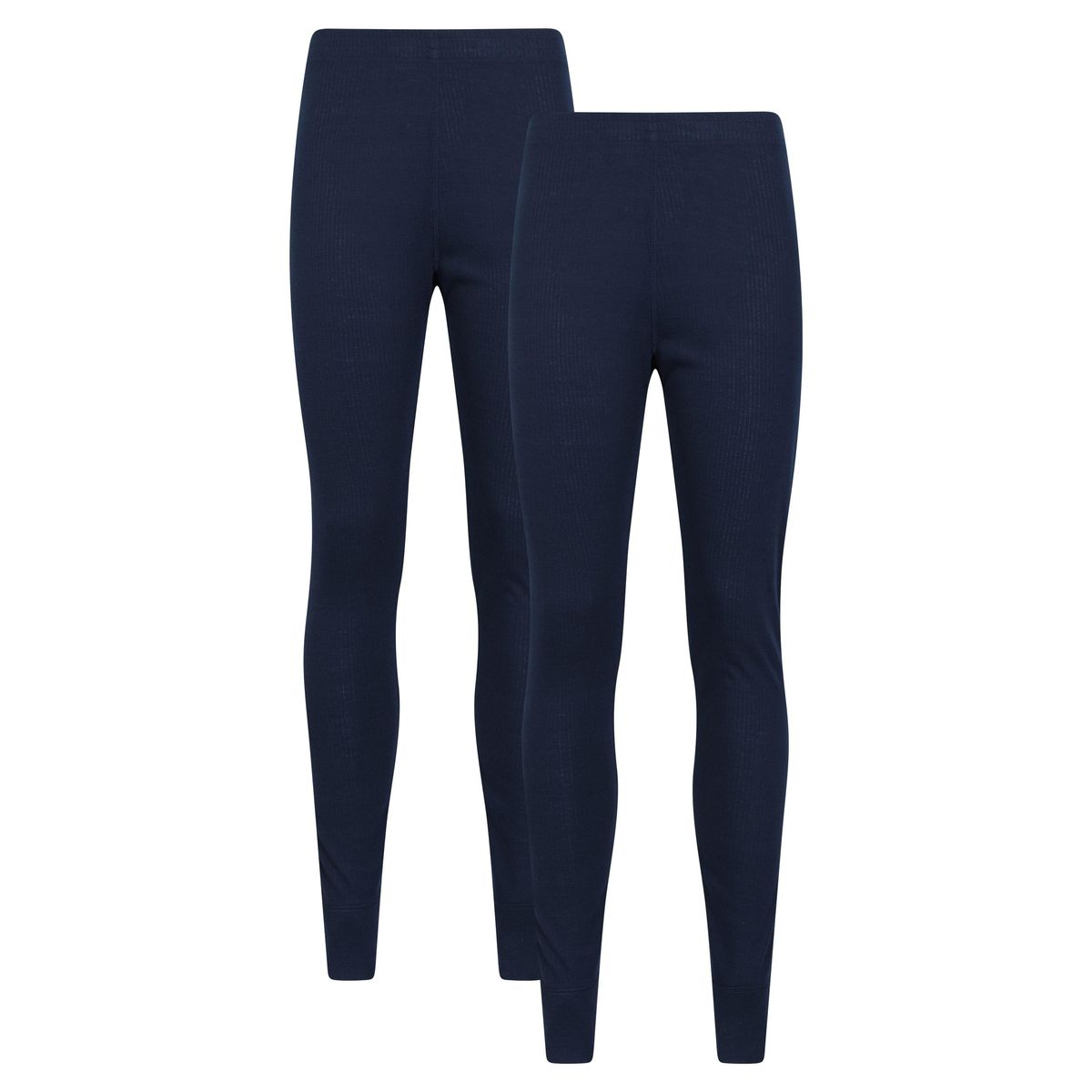 Gerippte Thermo-Basisschicht-Leggings