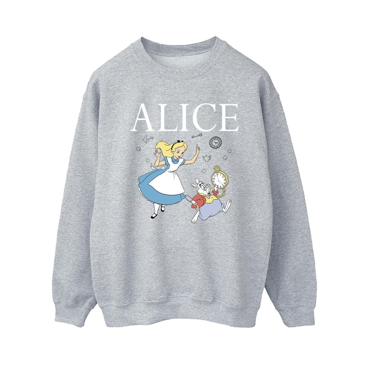 Alice im Wunderland Grafik-Sweatshirt