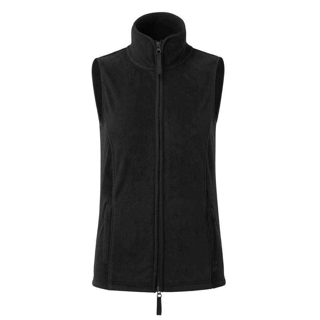 Artisan Fleece-Weste mit Stehkragen