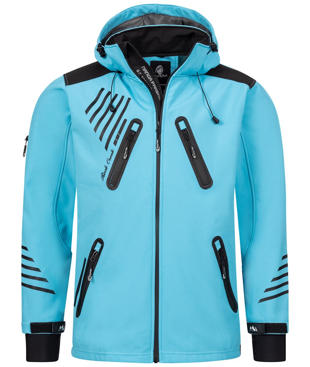 Performance Softshell Outdoor-Kapuzenjacke
