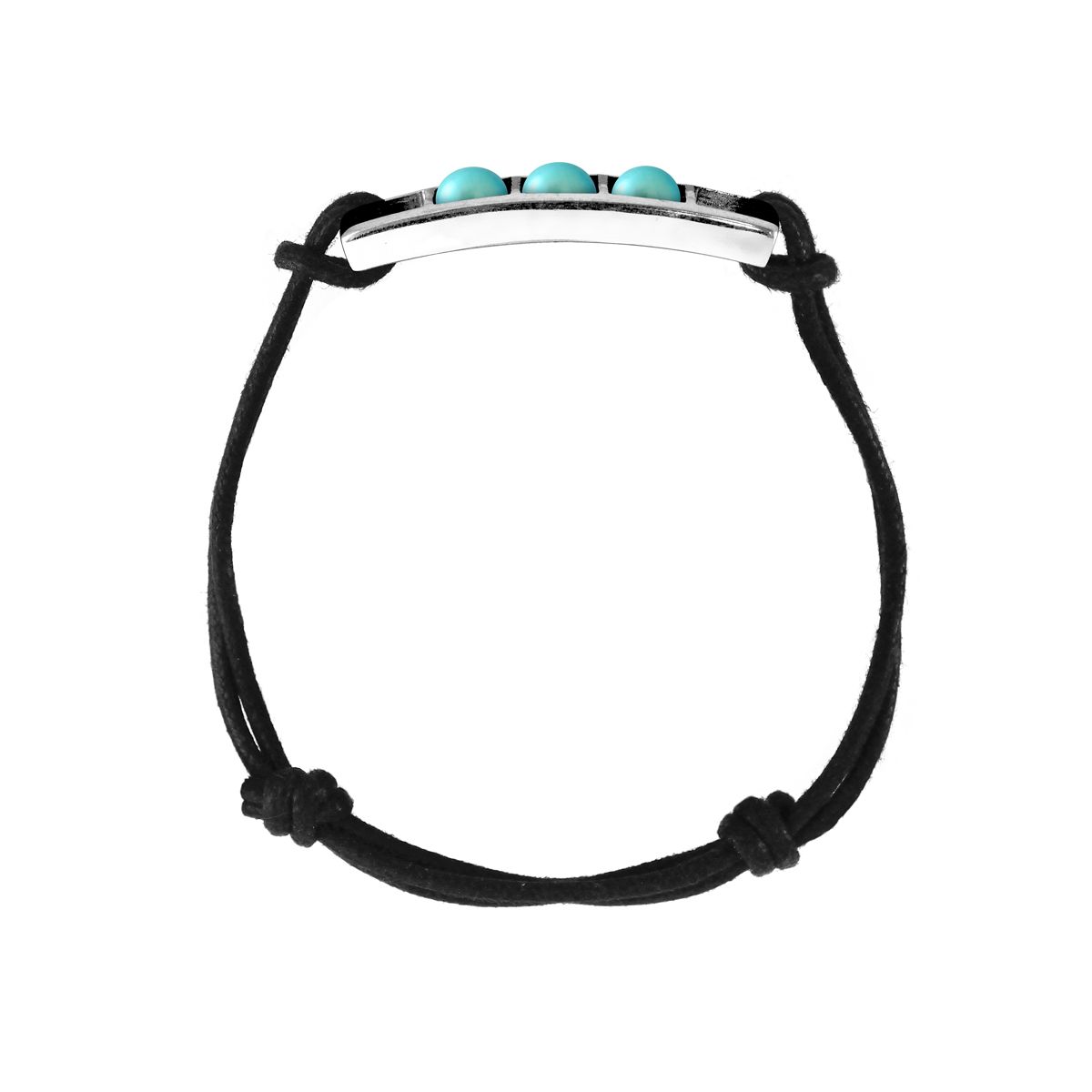 Sterlingsilber Armband mit Türkisfarbenen Perlen