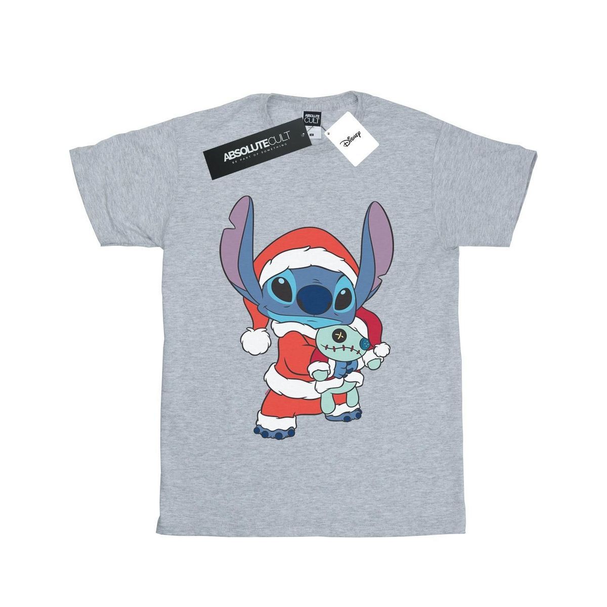 Festives Stitch-Grafik-Boyfriend-Shirt