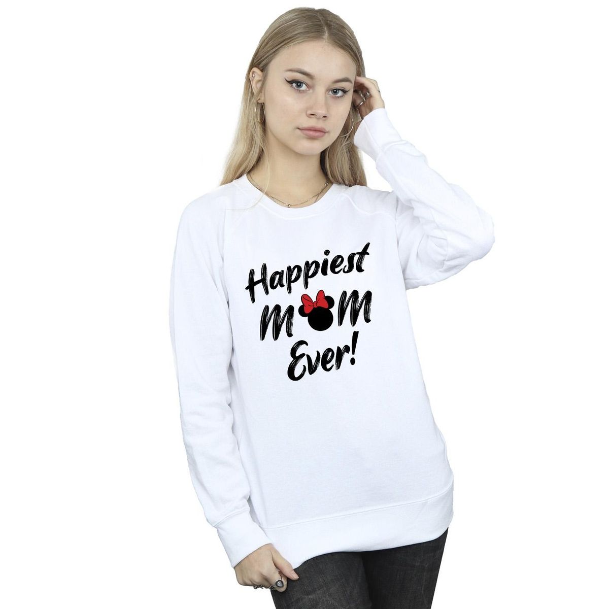Sweatshirt mit Grafik-Print und Rundhalsausschnitt