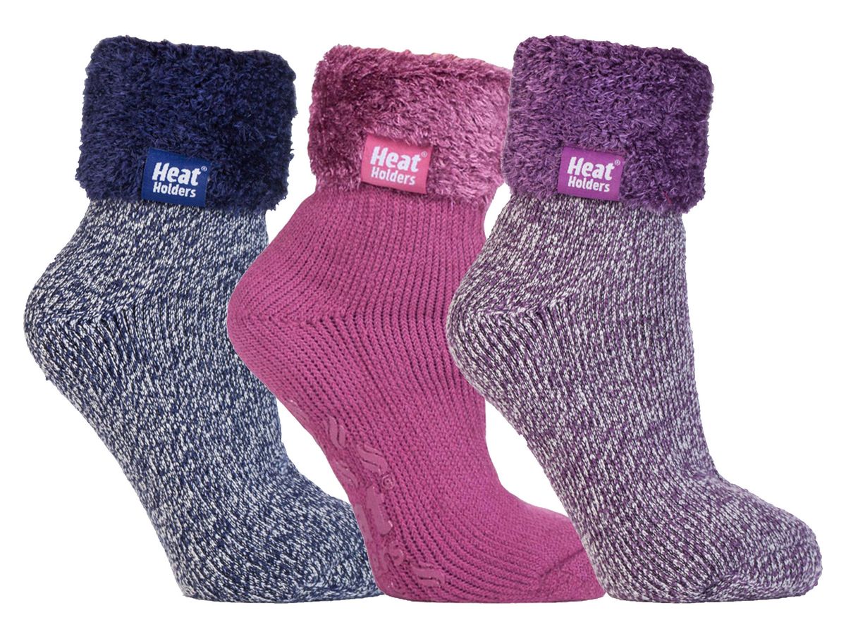 Flauschige Hausschuh-Socken mit Noppen