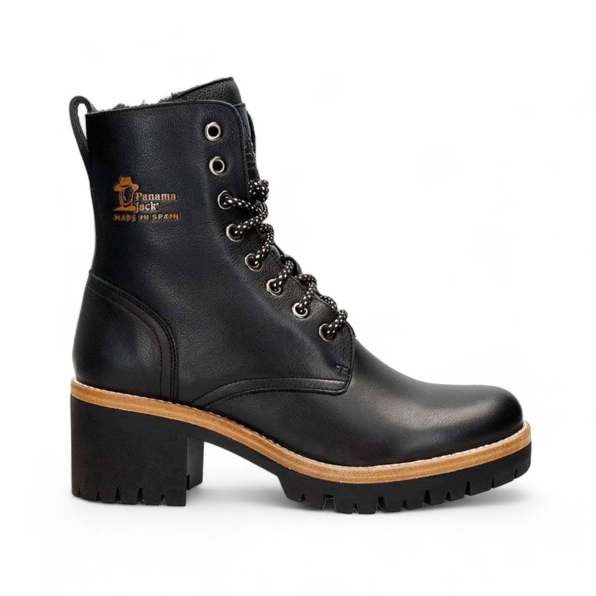 Wasserdichte Schnürstiefel mit Absatz