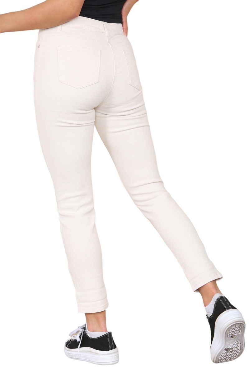 Mom-Jeans mit schmal zulaufendem Bein