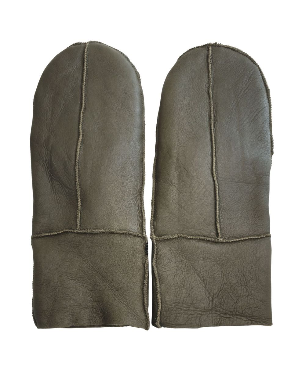Warme Fäustlinge aus Schaffell