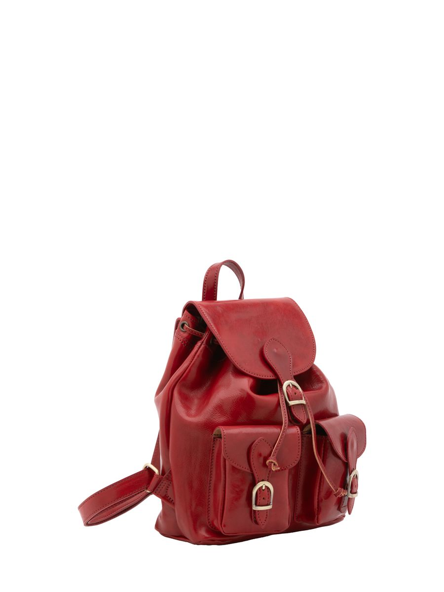 Lederrucksack im Vintage-Stil