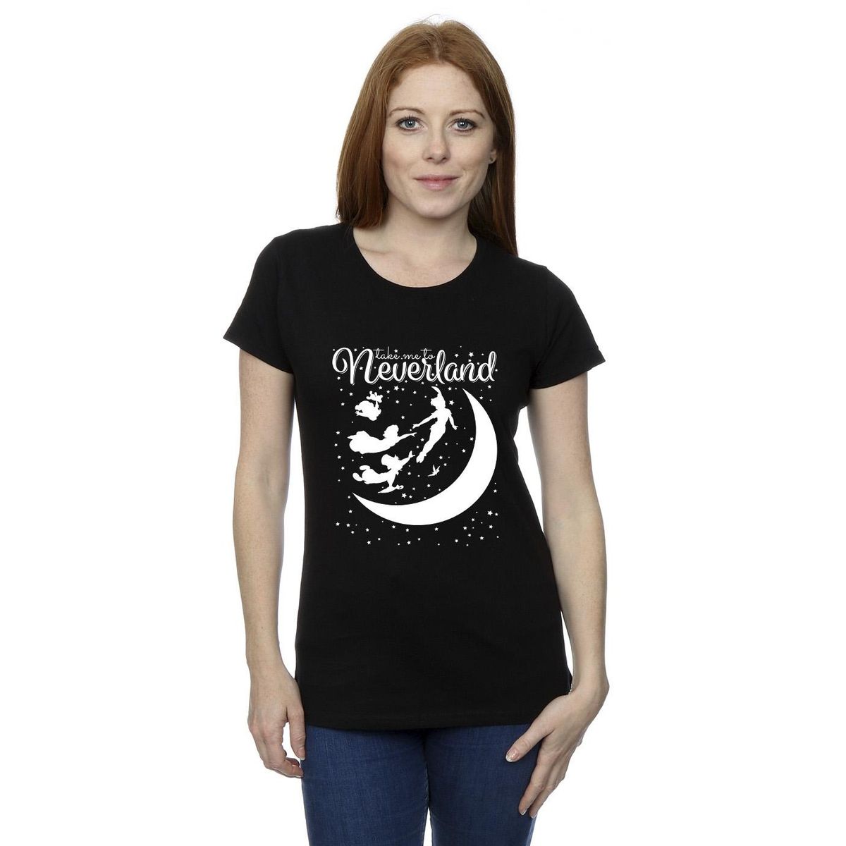 Verspieltes Nimmerland Grafik-T-Shirt