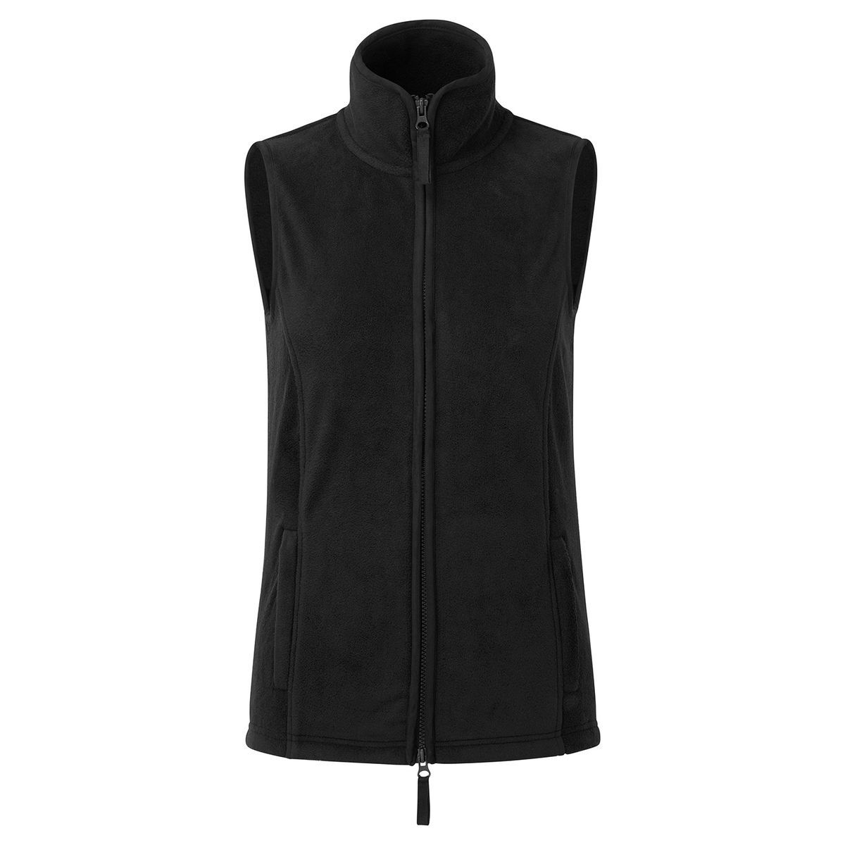 Hochgeschlossene Fleece-Weste