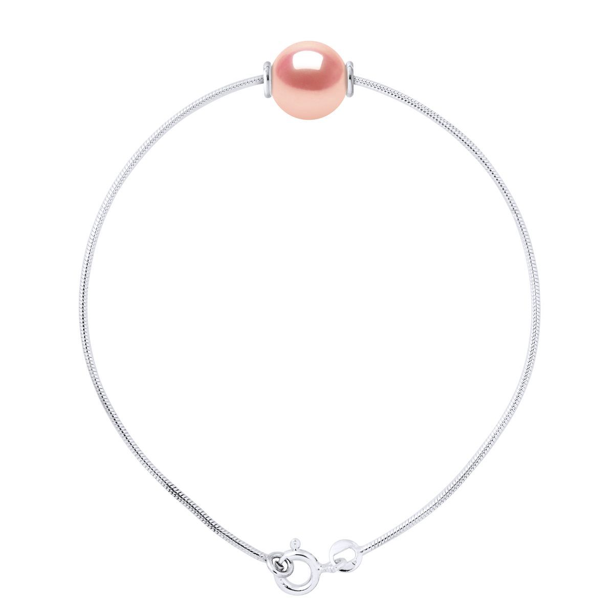Minimalistisches Schlangenkette-Perlenarmband