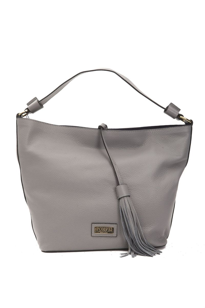Hobo-Tasche aus genarbtem Leder