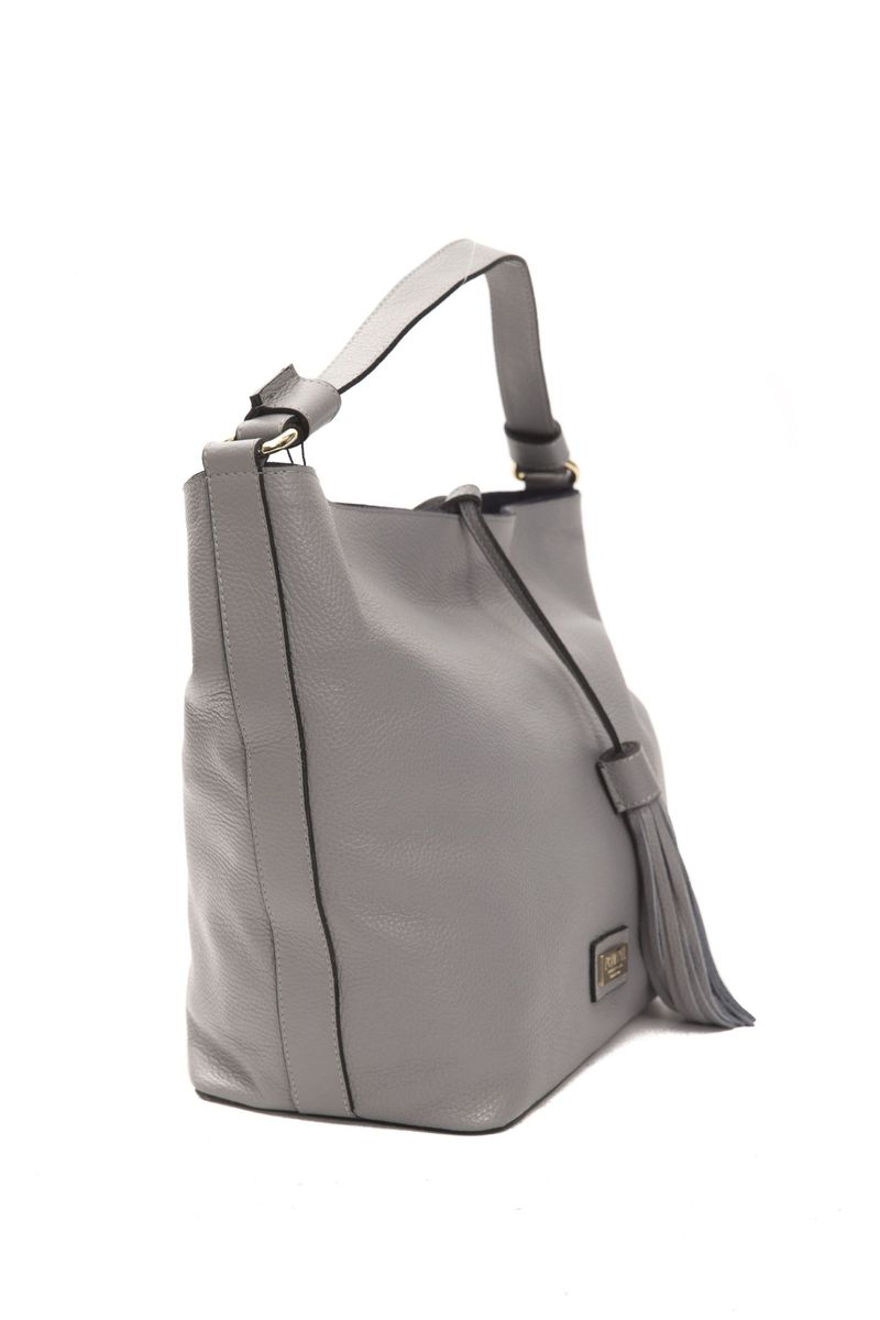 Hobo-Tasche aus genarbtem Leder
